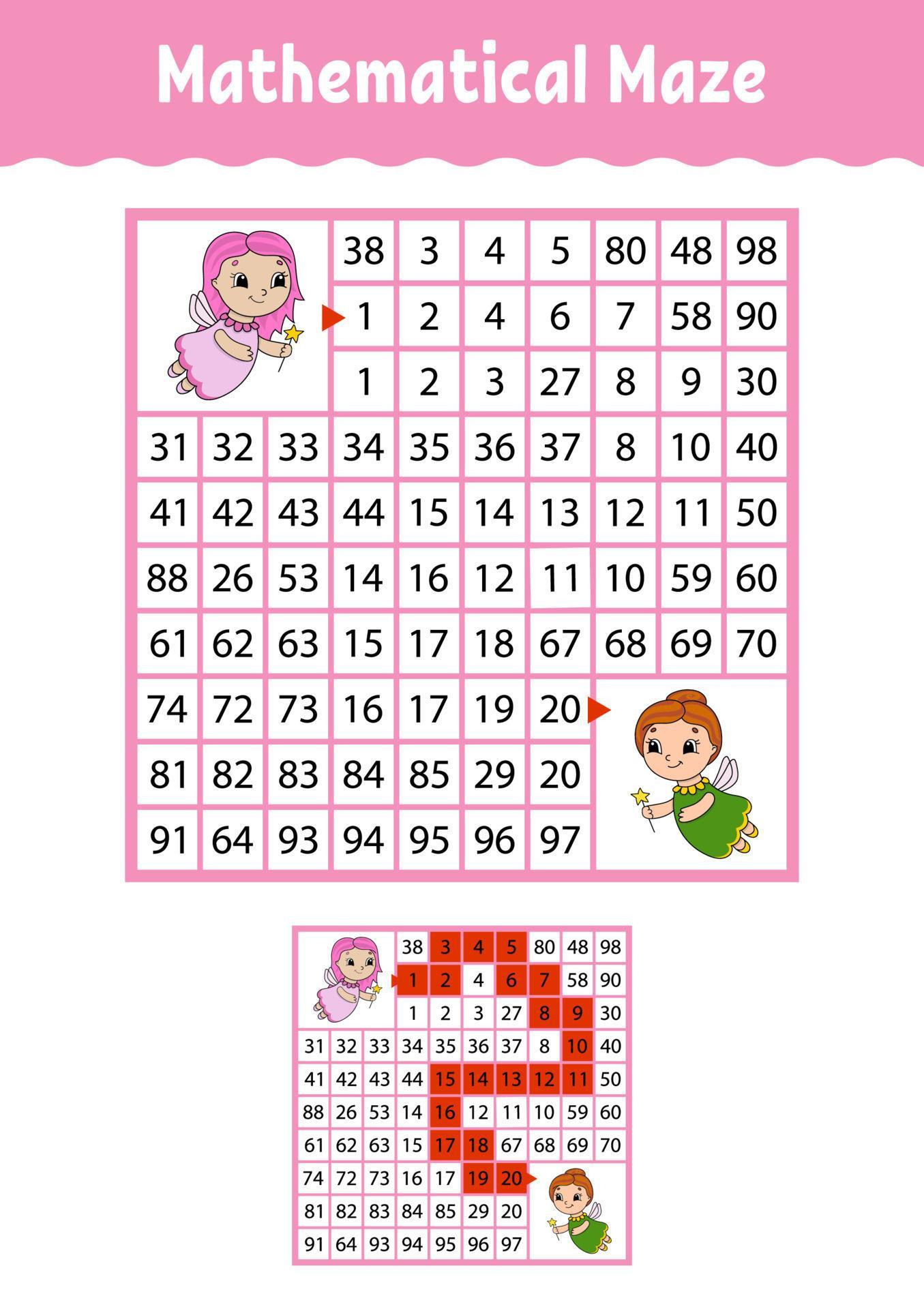 Jogo de matemática para crianças. planilha de desenvolvimento de educação.  página de atividades com fotos.