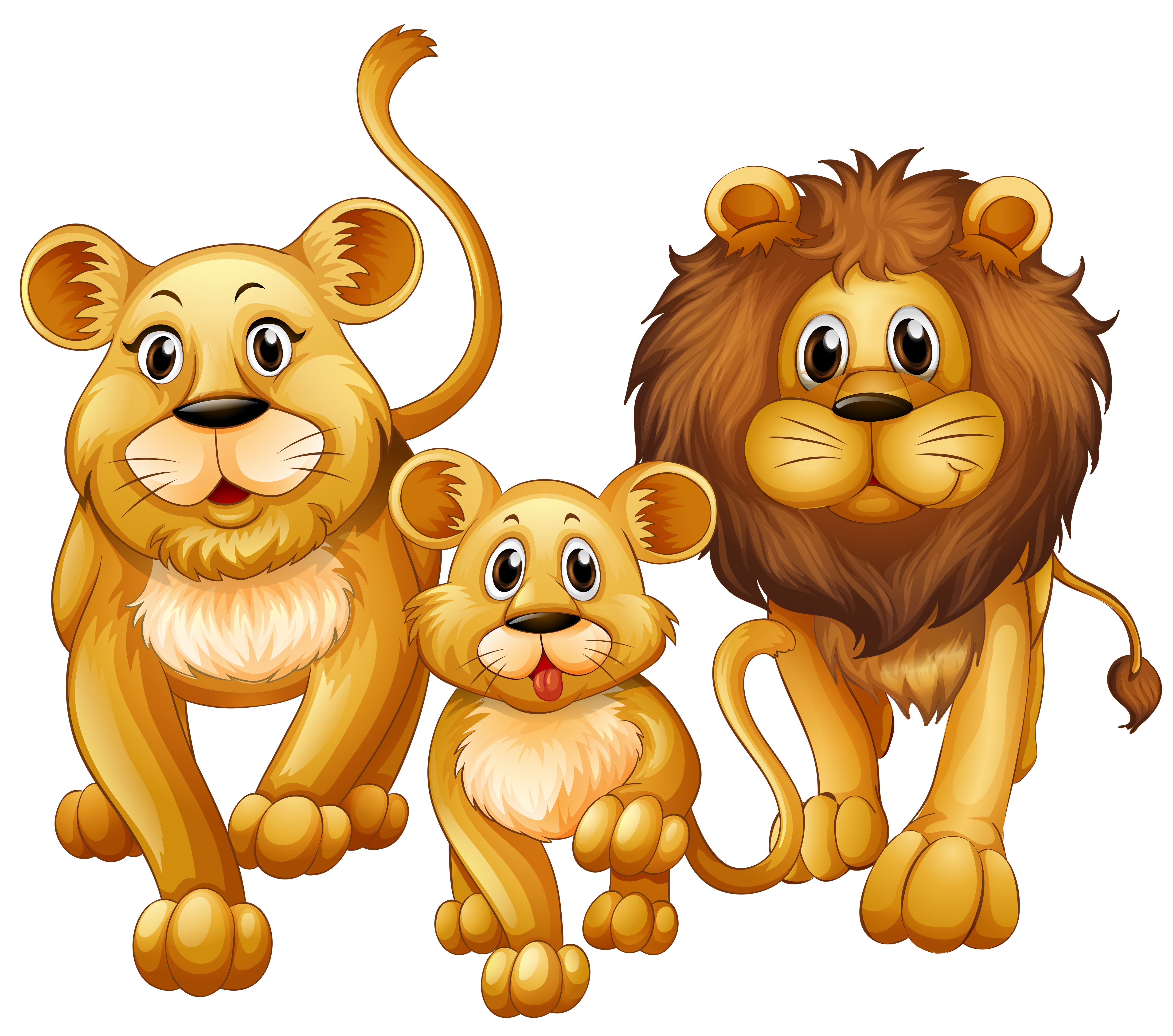 jogo de educação para crianças encontra três diferenças entre dois leão  fofo 9433830 Vetor no Vecteezy
