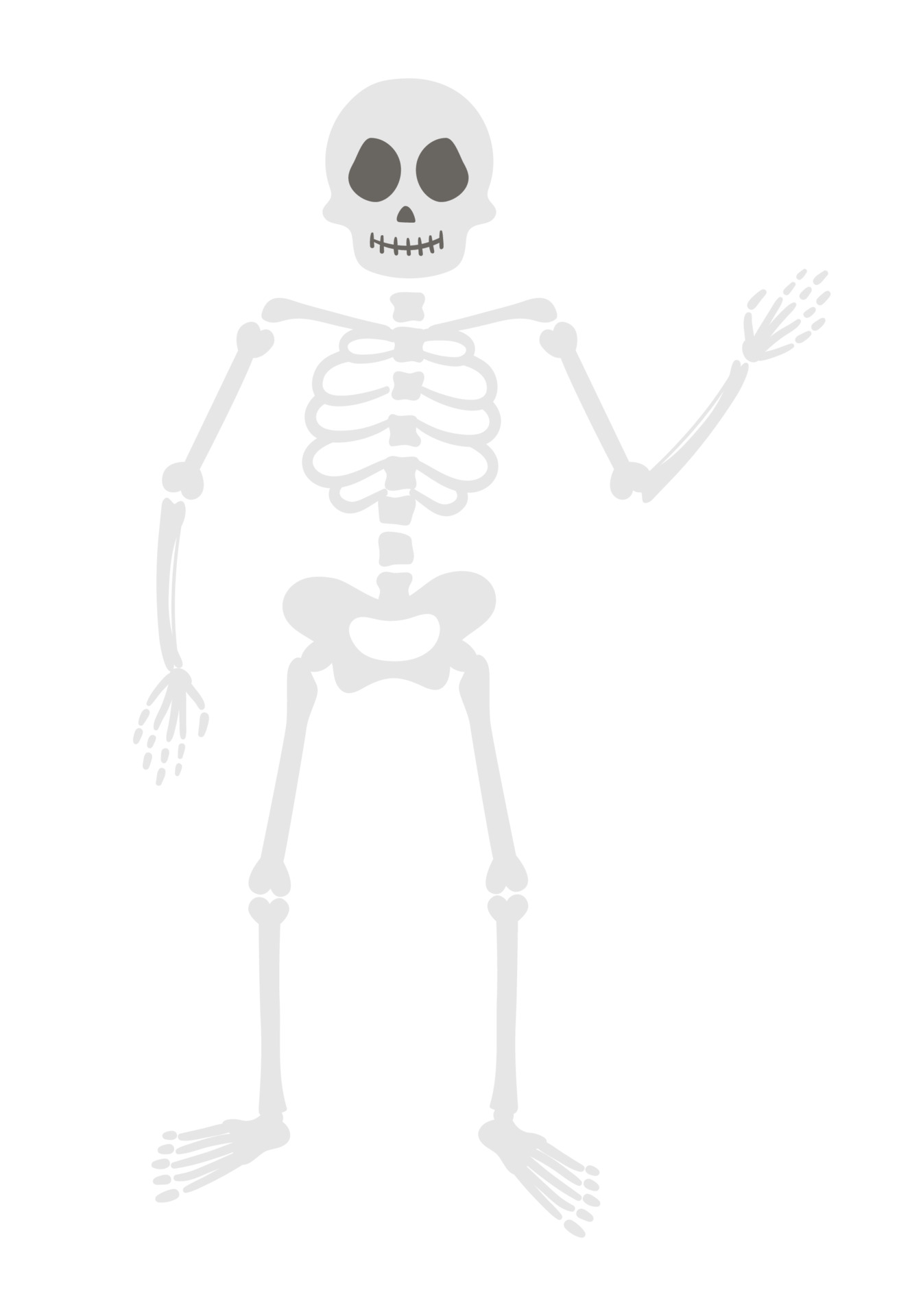 Festa Da Noite Das Bruxas Com Bruxas Engraçadas E Esqueletos. Ilustração do  Vetor - Ilustração de vetor, esqueletos: 257718331