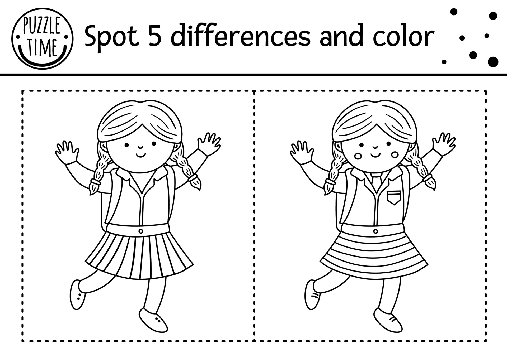diferenças jogo educacional com robôs para colorir página 1945130
