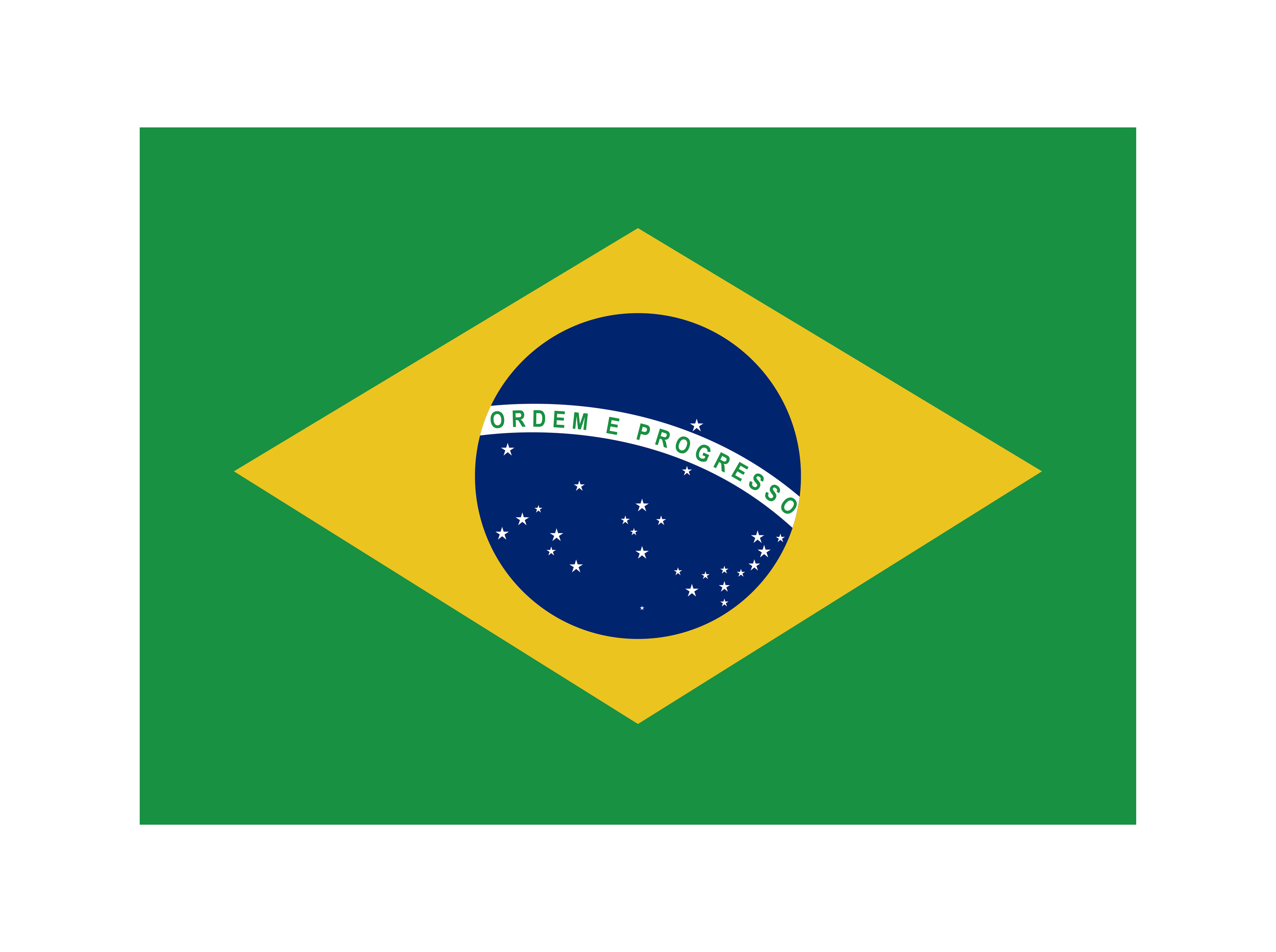 ícone da bandeira do brasil 4222379 Vetor no Vecteezy