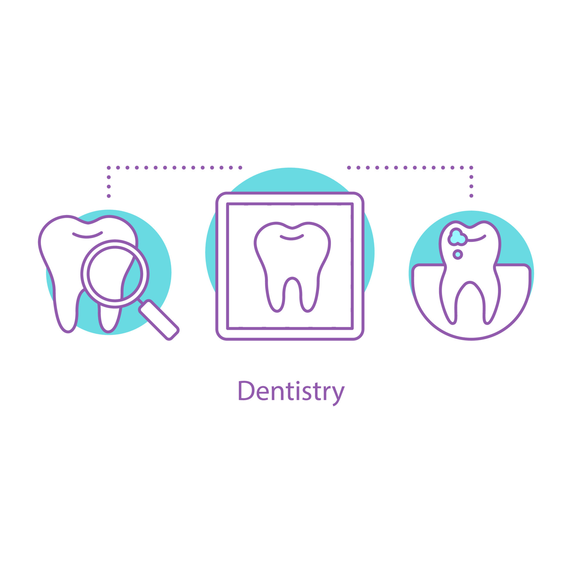 ícone linear da unidade de máquina dental. ferramentas médicas para  dentista. instrumentos ortodônticos. ilustração personalizável de linha  fina. símbolo de contorno. desenho de contorno isolado de vetor. traço  editável 5258763 Vetor no