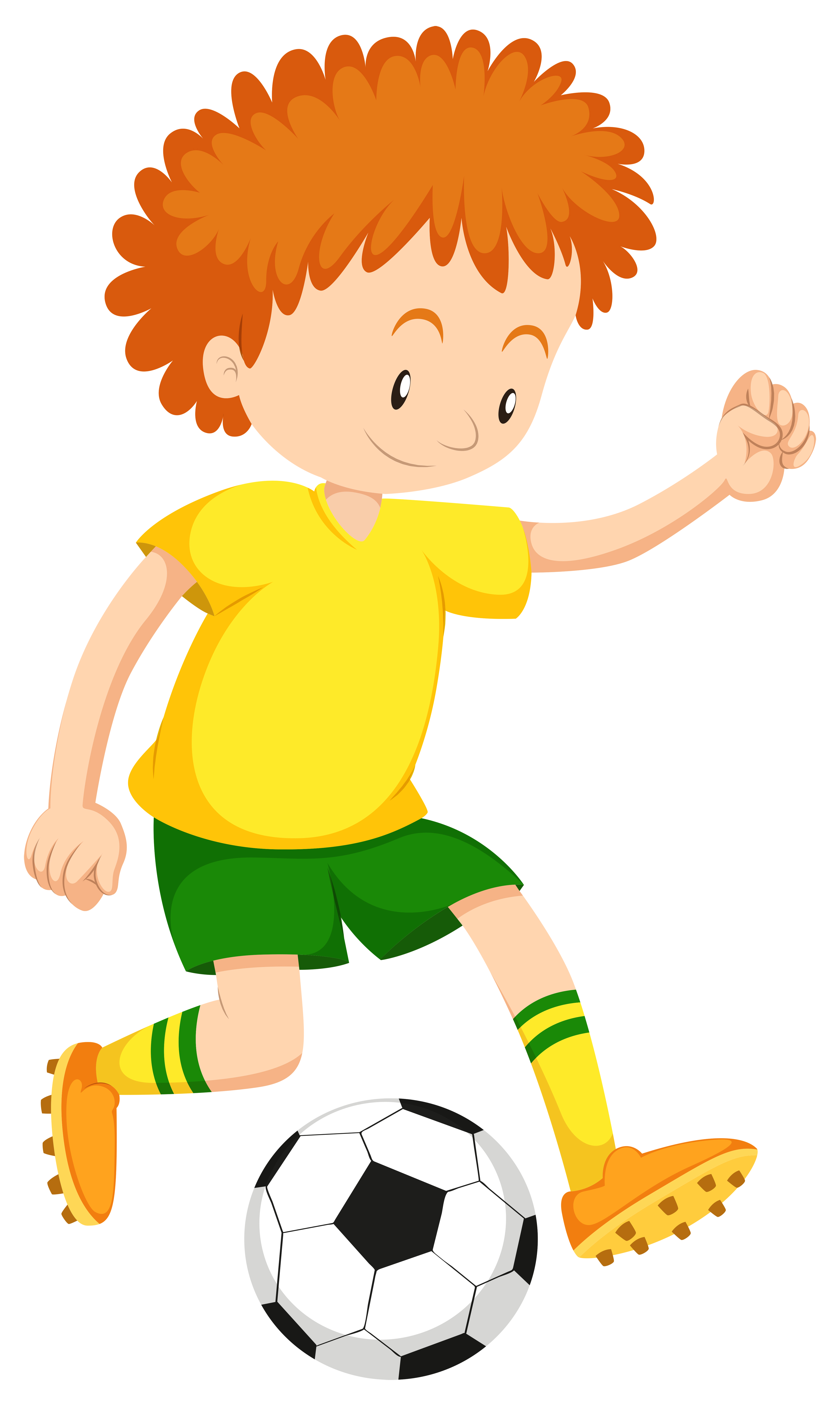 Um, Menino, Jogando, Futebol, Desenho Animado Royalty Free SVG, Cliparts,  Vetores, e Ilustrações Stock. Image 64672519