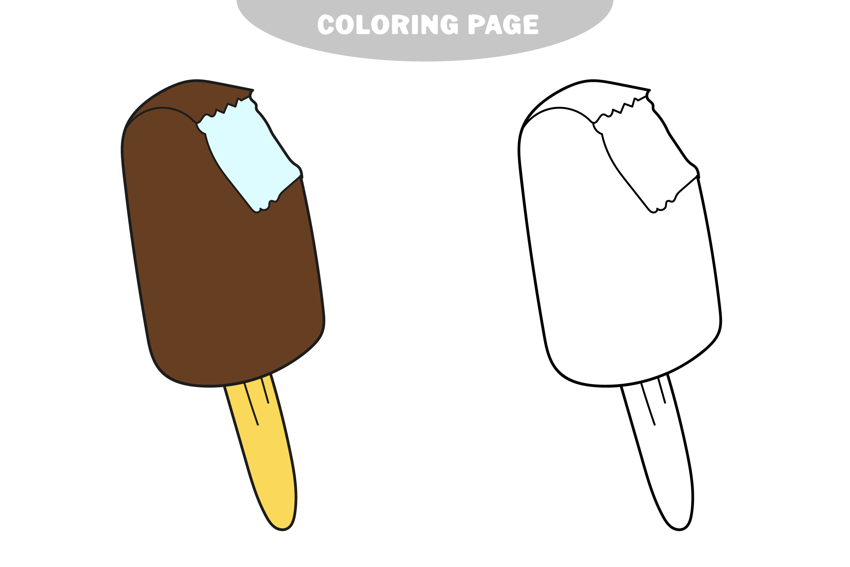 Desenho e Imagem Sobremesa Sorvete para Colorir e Imprimir Grátis para  Adultos e Crianças 