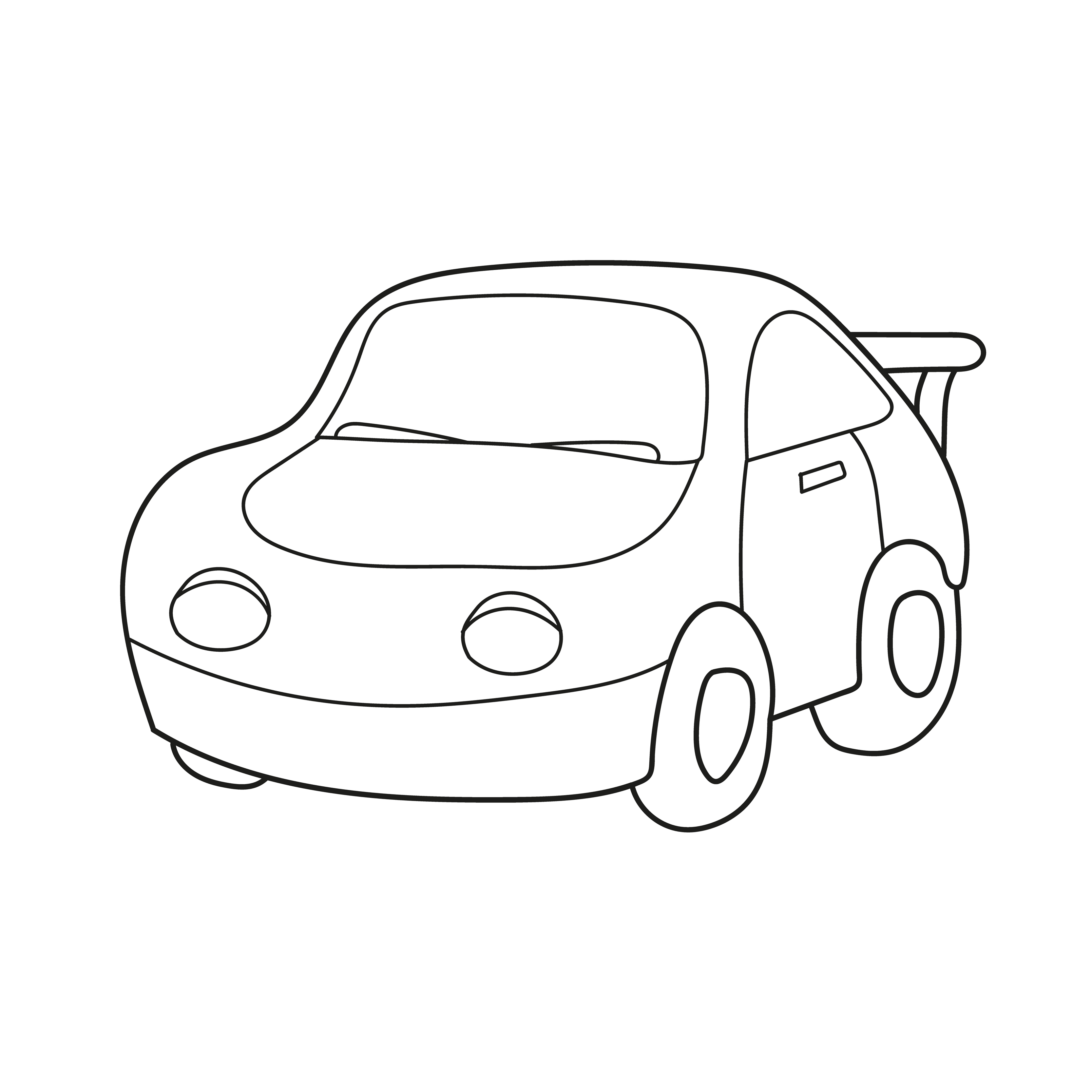 Desenhos de Carros para Colorir - Desenhos Para Colorir