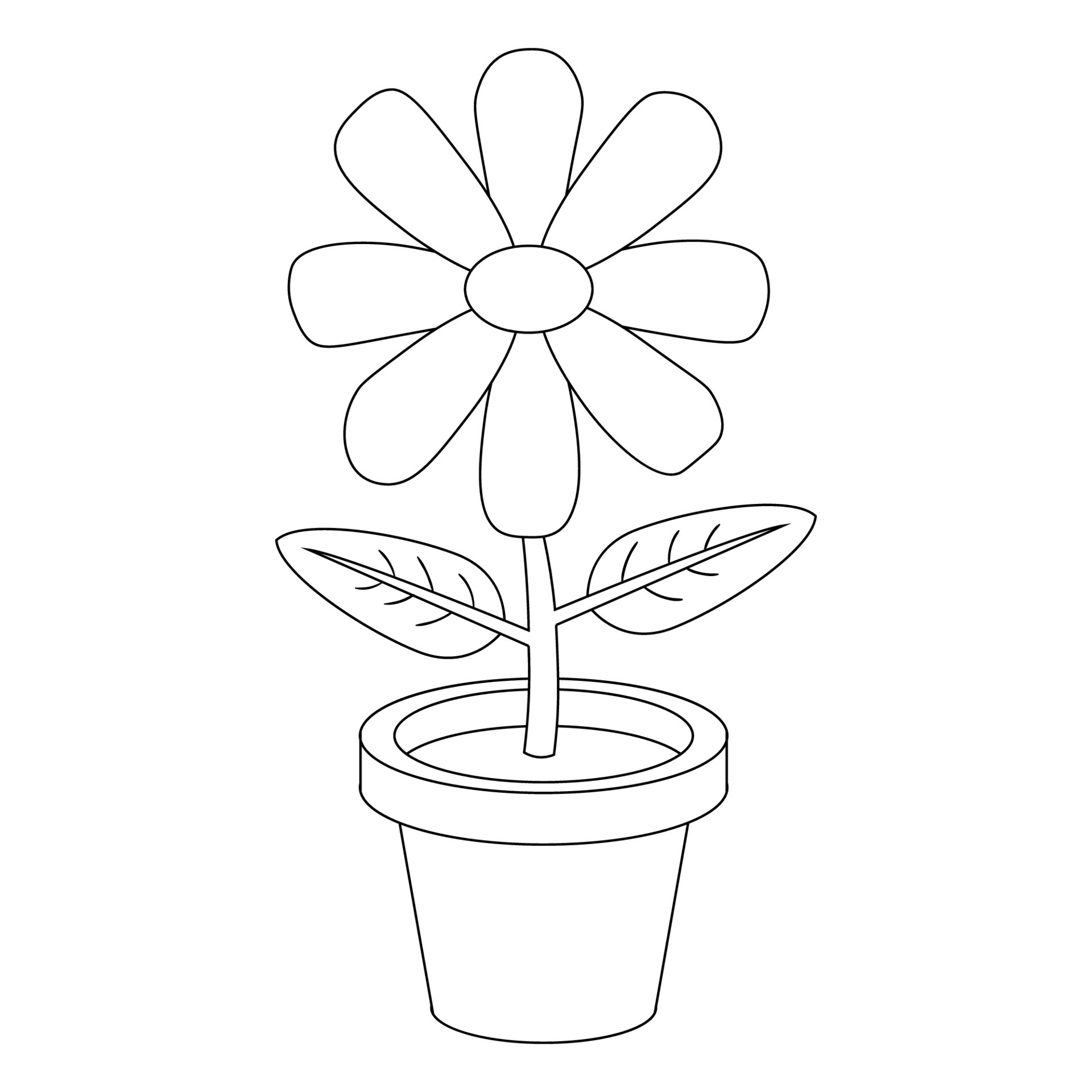 Desenhos para Colorir - Flor de Cacto Realista