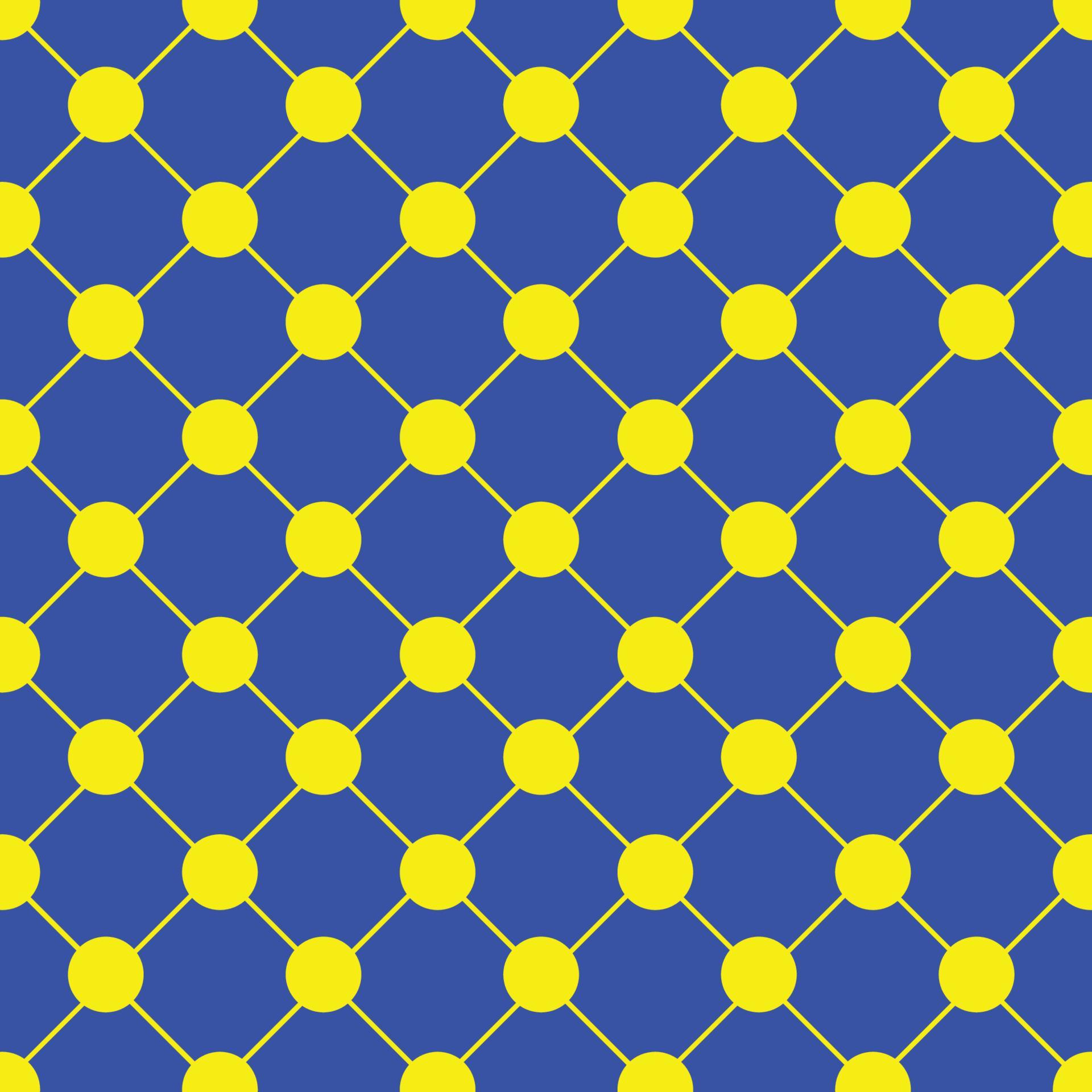 fundo de diamante de tabuleiro de xadrez retrô azul amarelo