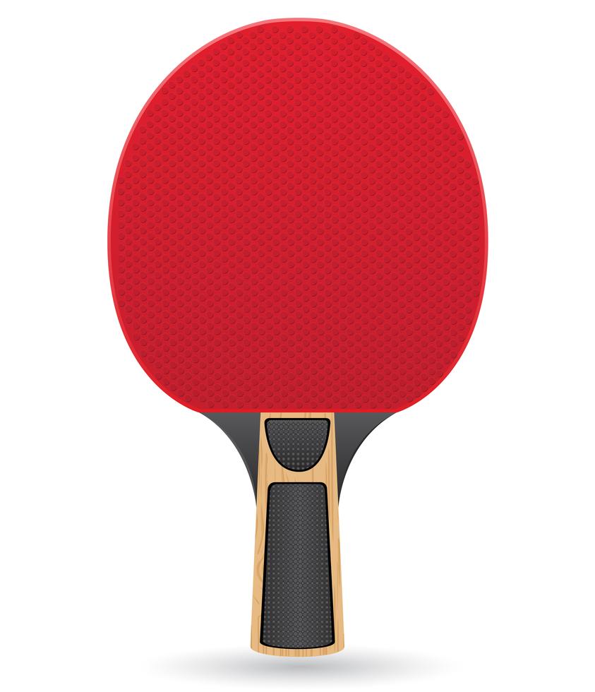 Raquete De Ping Pong Raça de sinalizador de desenho rápido do