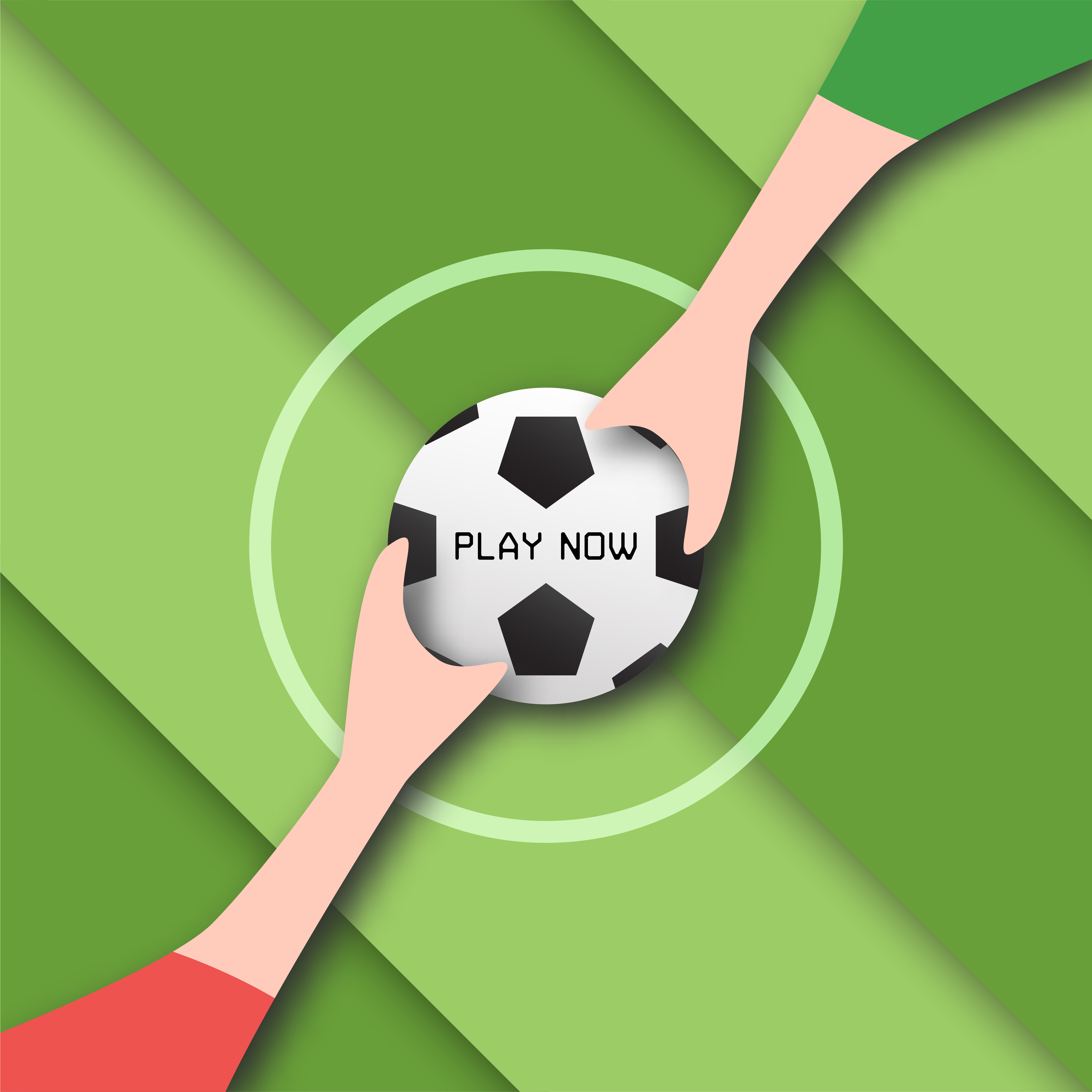 jogo de entretenimento, campo de futebol, ícone sólido, banner de site e  modelo de logotipo de negócios 18032432 Vetor no Vecteezy