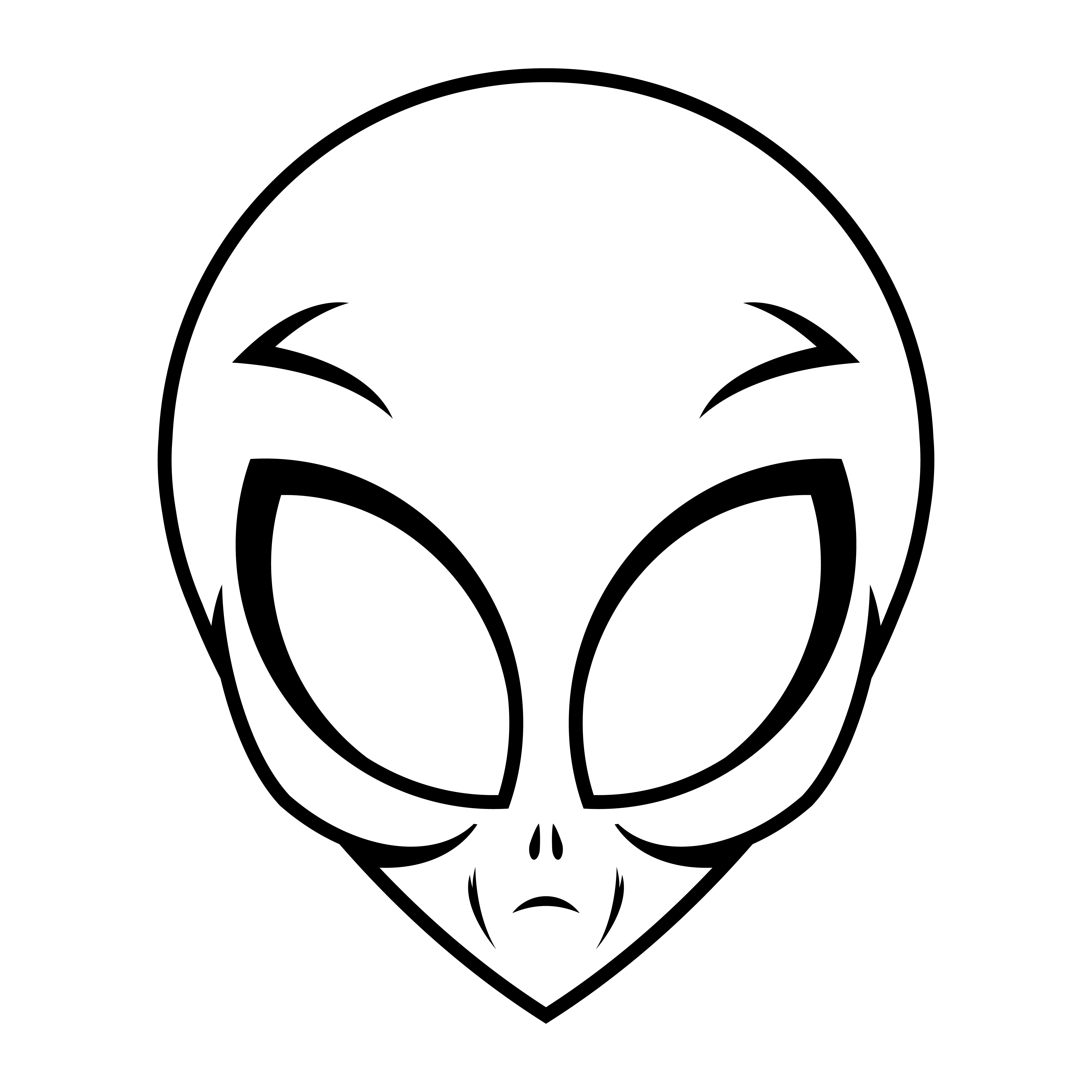 Um Vetor De Rosto Alien Ou Ilustração De Cor Ilustração do Vetor -  Ilustração de brinquedo, jogo: 160155437