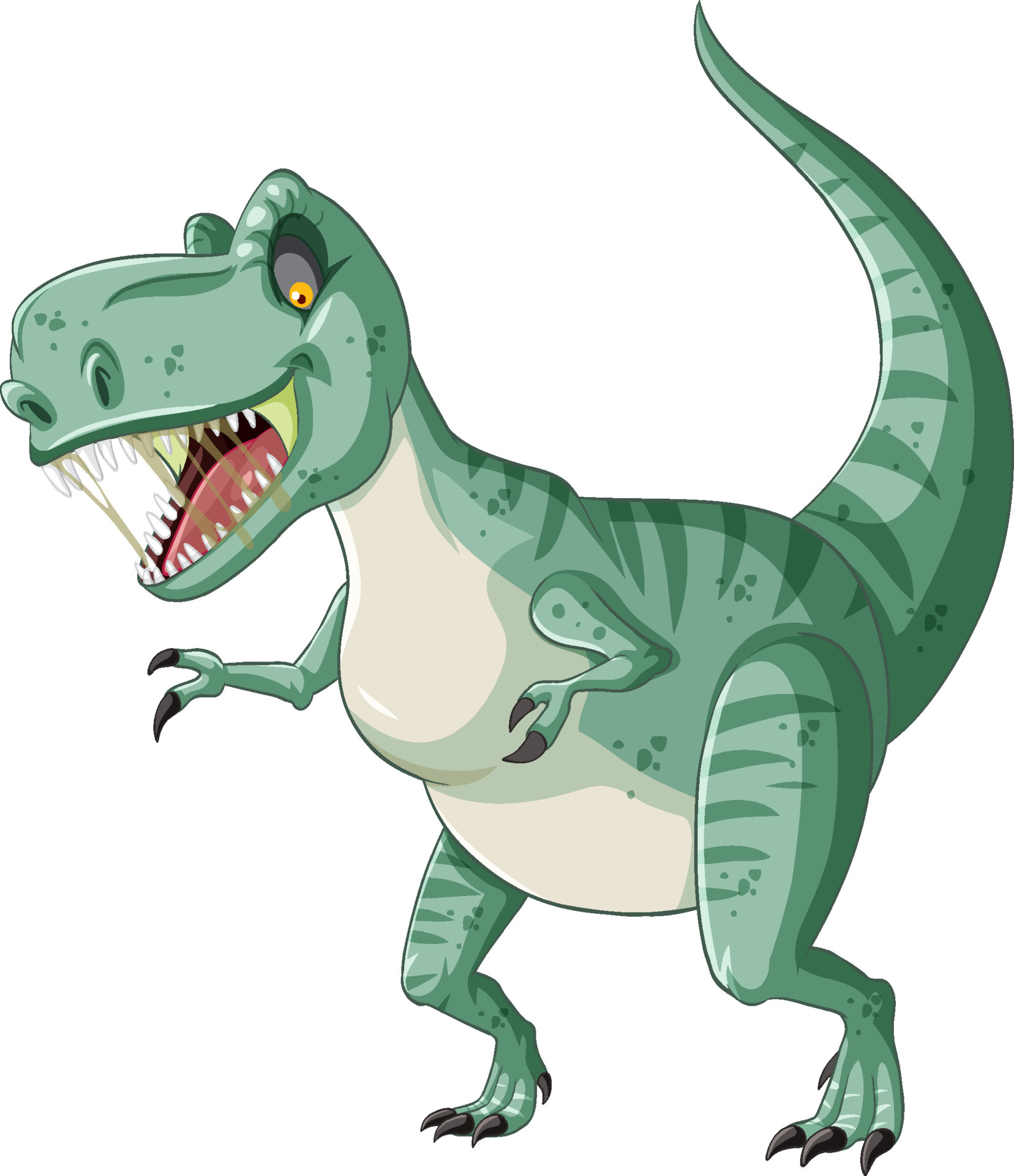 personagem de desenho animado de dinossauro tiranossauro rex 6036888 Vetor  no Vecteezy