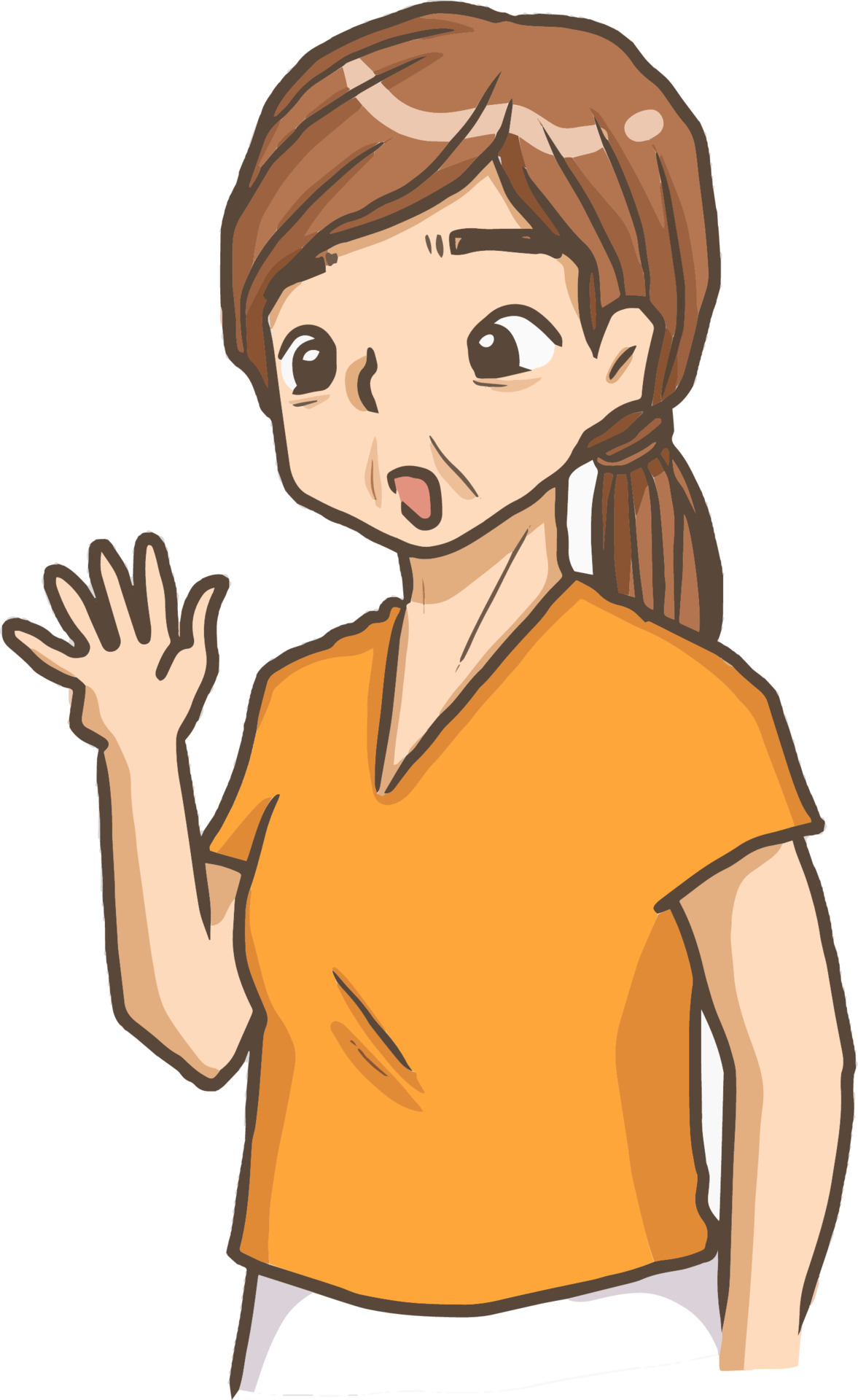 página para colorir menina dos desenhos animados ilustração de anime mangá  kawaii bonito, personagem de desenho de criança de clipart 6123870 Vetor no  Vecteezy