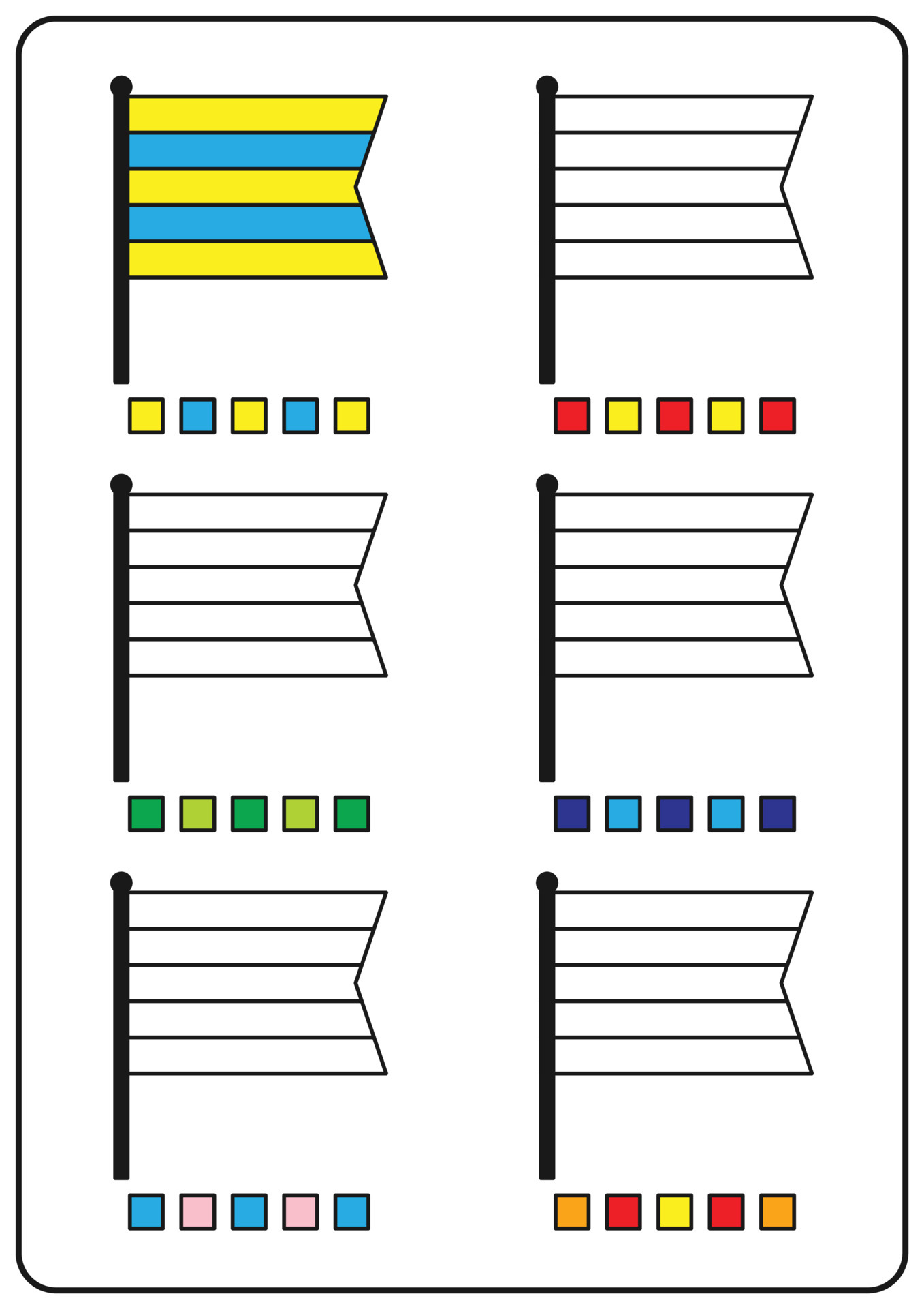 páginas para colorir, jogos educativos para crianças, atividades  pré-escolares, planilhas para impressão. ilustração vetorial simples dos  desenhos animados de objetos coloridos para aprender as cores. colorir  sorvete. 6187422 Vetor no Vecteezy