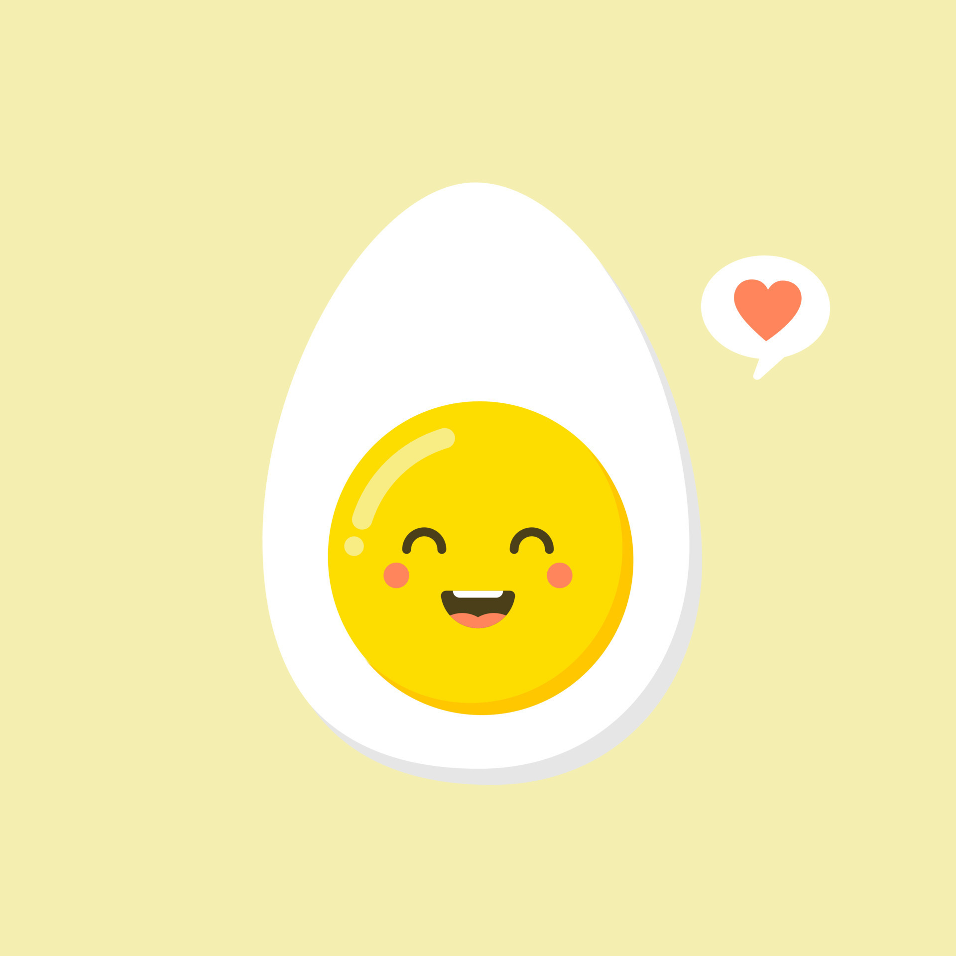 caras de ovo kawaii e fofas. amigos de ovos de páscoa com vetor de rosto  engraçado, pessoas amigáveis de ovo de café da manhã de caricatura.  nutrição para ilustração de criança 6255029