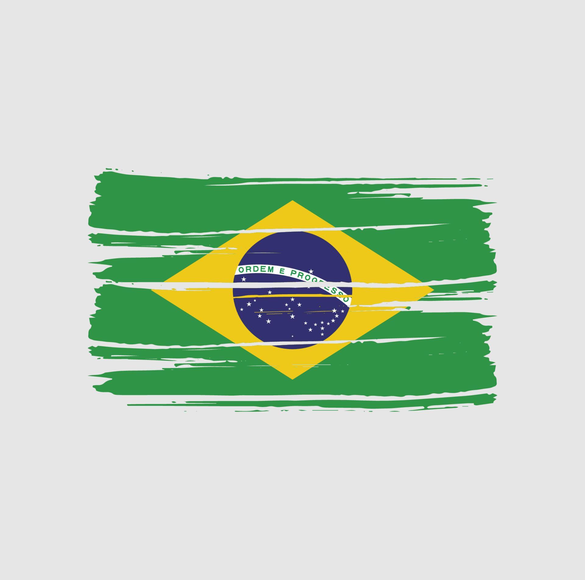 bandeira nacional da federação russa, ilustração vetorial pintada a pincel  10594554 Vetor no Vecteezy