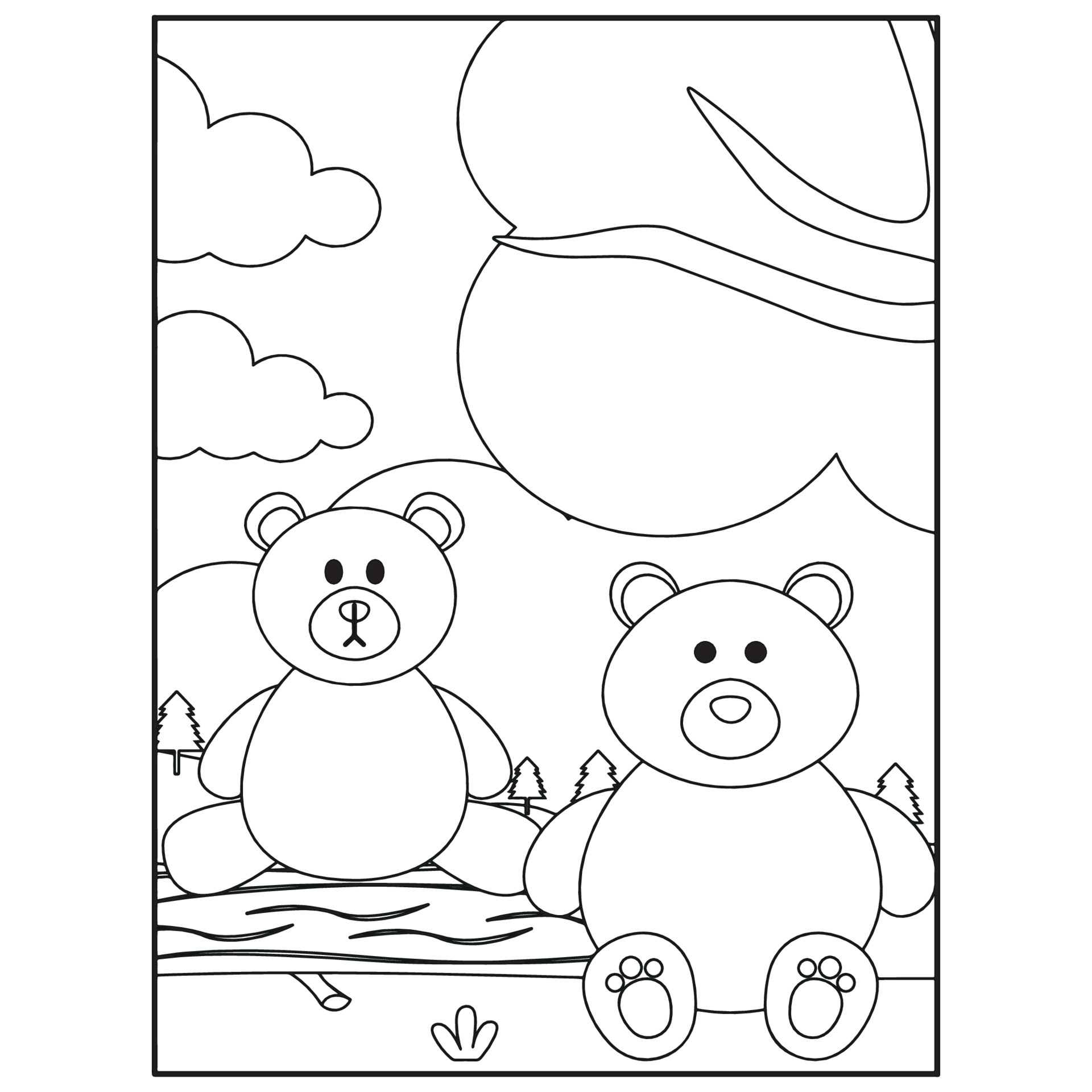desenhos de animais fofos para colorir para crianças 17382427