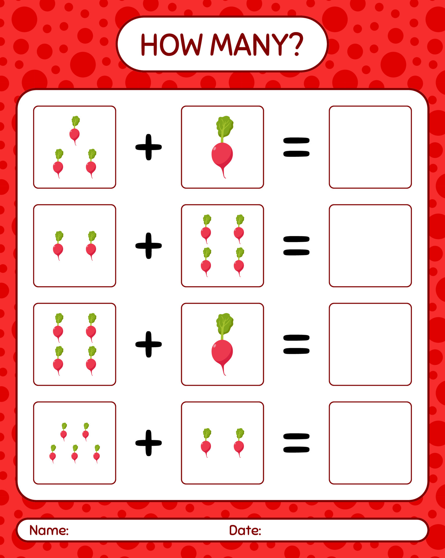 jogo de contagem, quantos cavalo de balanço. jogo educativo para crianças,  planilha para impressão, ilustração vetorial 9978790 Vetor no Vecteezy