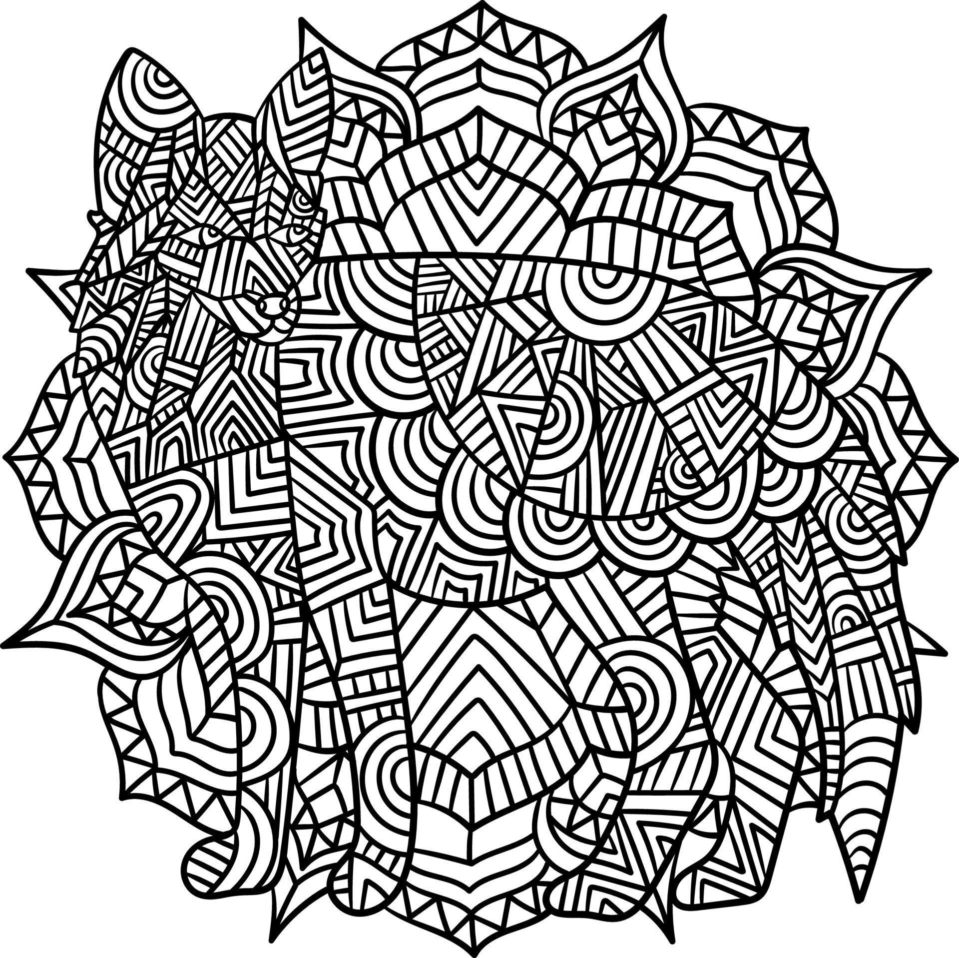 Páginas Para Colorir De Mandala De Leopardo Para Ilustração De Adultos  Desenho Desenhado à Mão Vetor PNG , Ilustração, Desenho, Desenhado à Mão  Imagem PNG e Vetor Para Download Gratuito