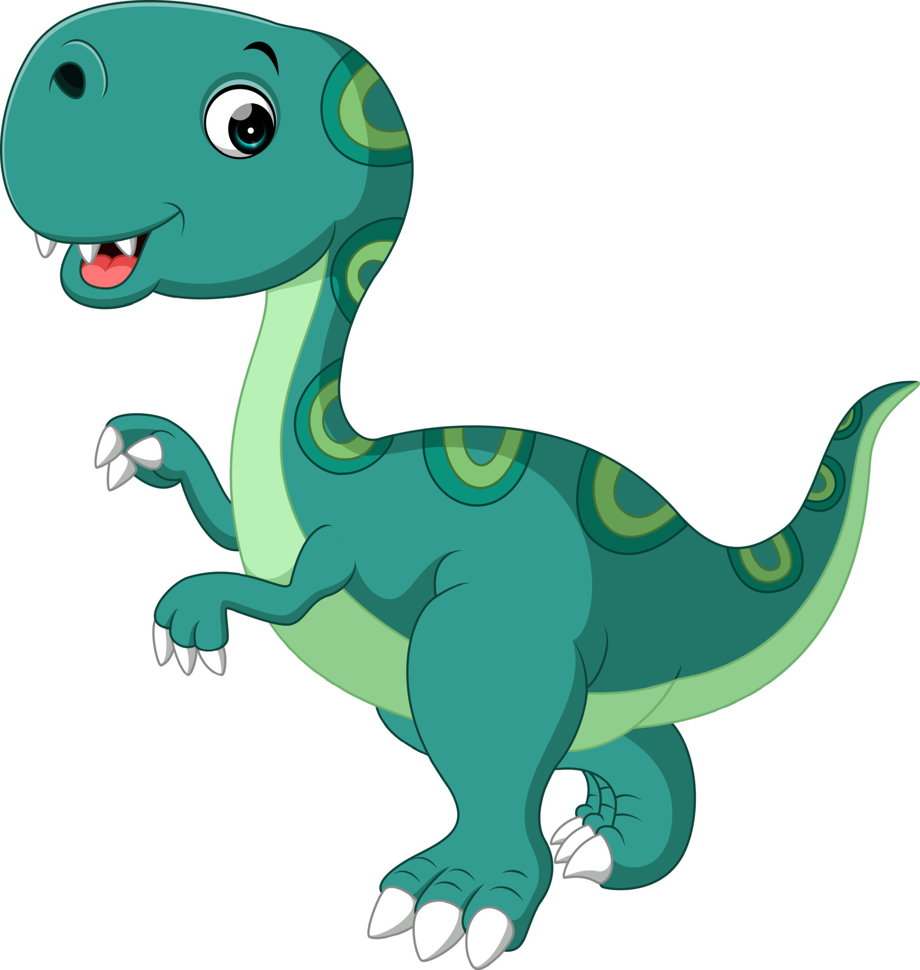 Personagem de dinossauro roxo fofinho 373797 Vetor no Vecteezy