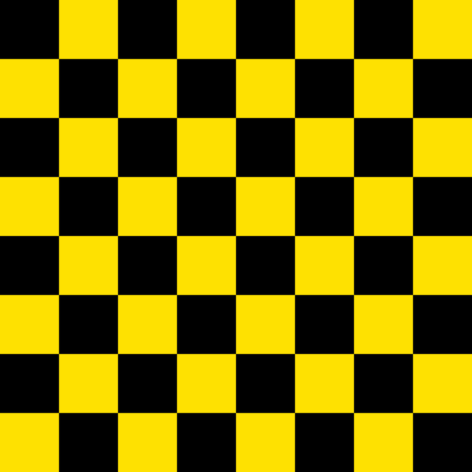 Fundo xadrez amarelo e preto