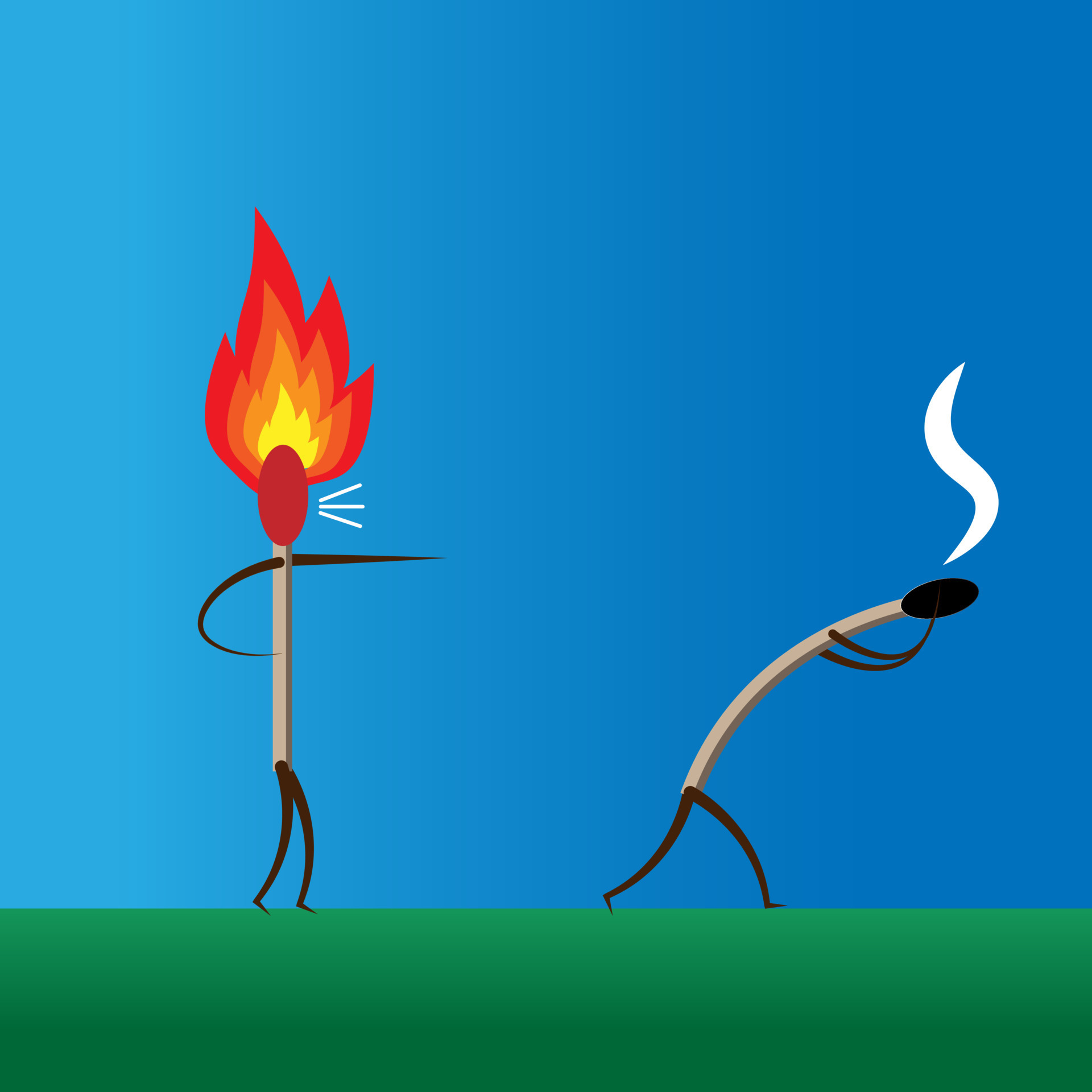 Vetores e ilustrações de Conceito fogo para download gratuito
