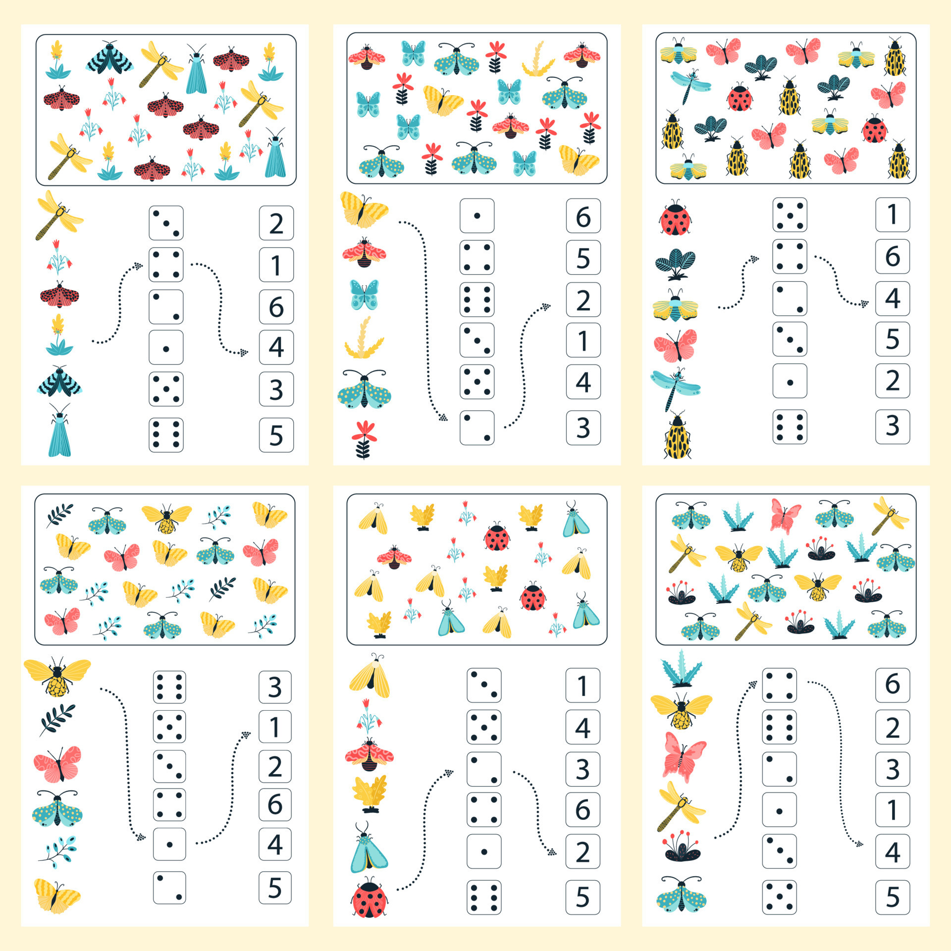 Vetores de Um Conjunto De Jogos Matemáticos Jogo Educacional De