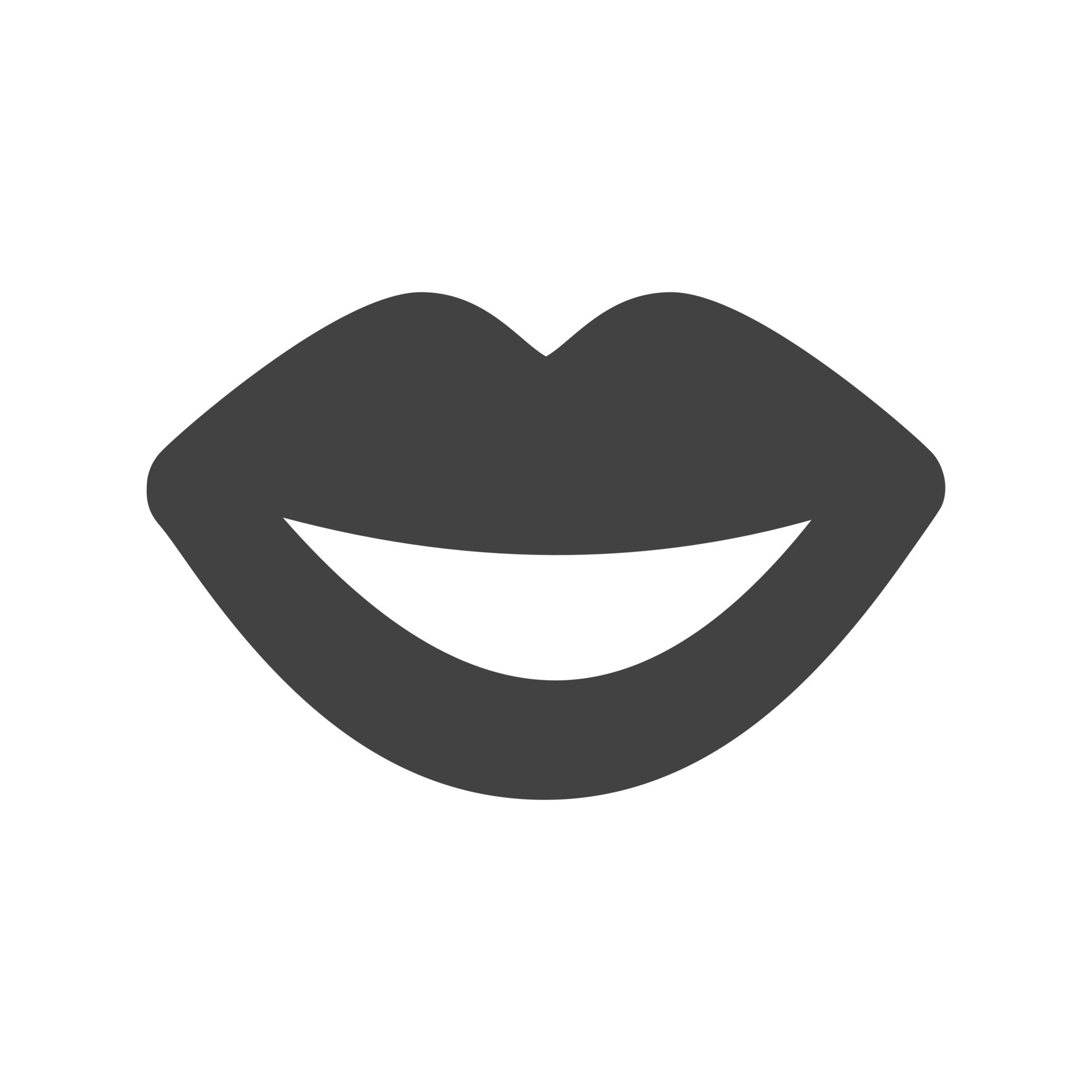 mulher boca, desenho animado lábios com grito e sorrir 24243821 Vetor no  Vecteezy