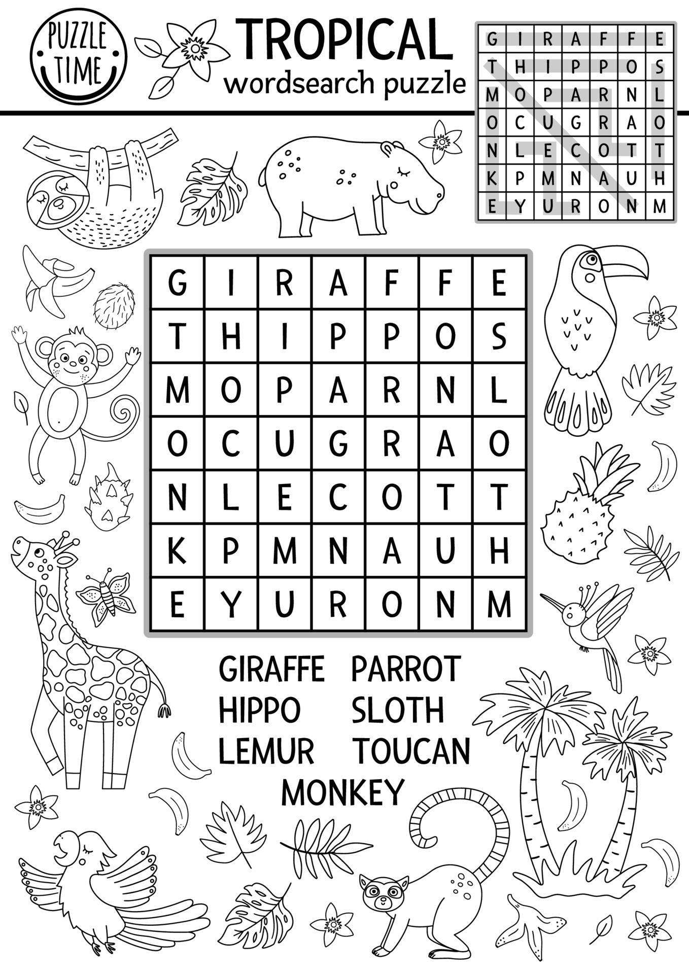 Download Word Search on CAÇA- PALAVRAS