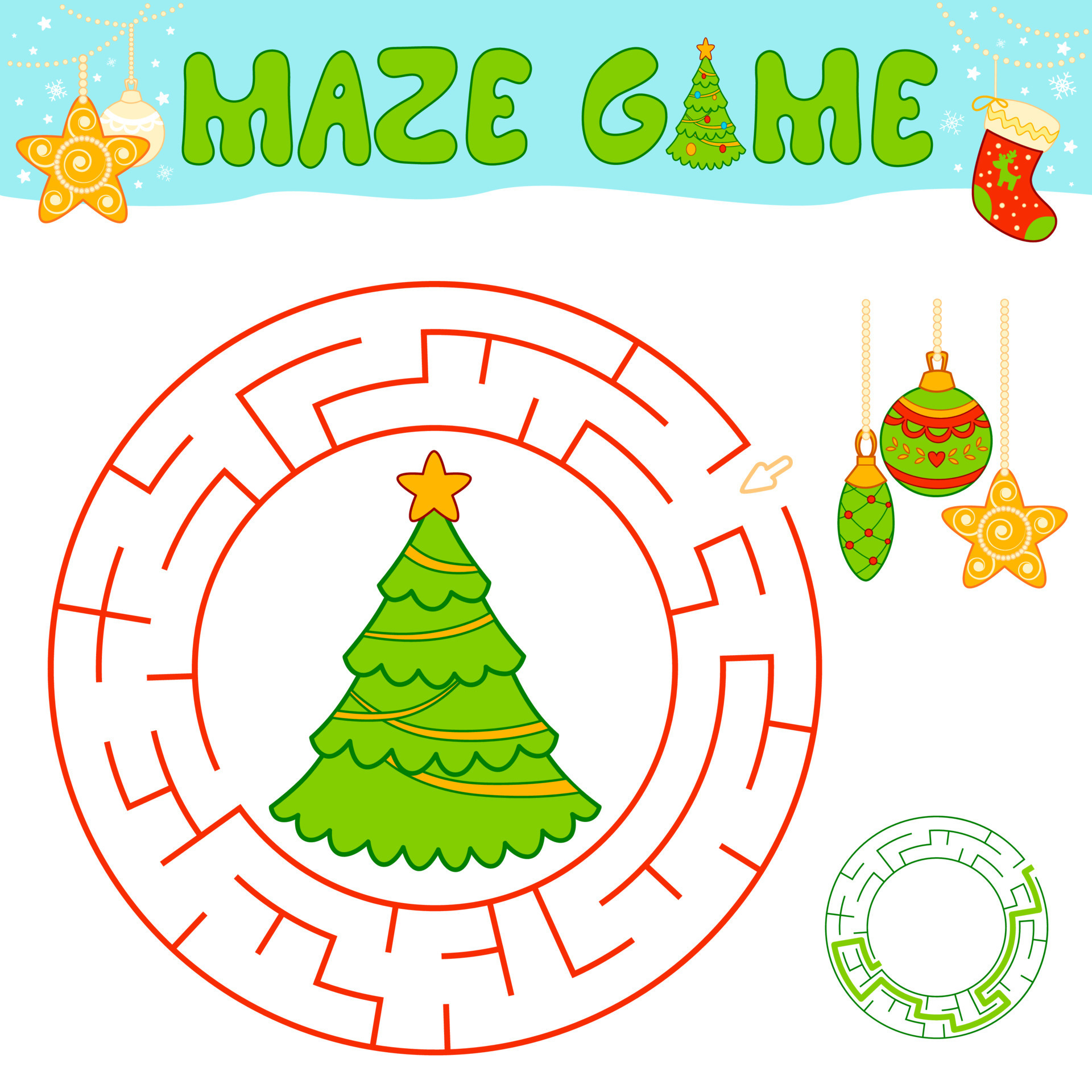 Jogos Grátis e Online para Crianças: Árvore de Natal