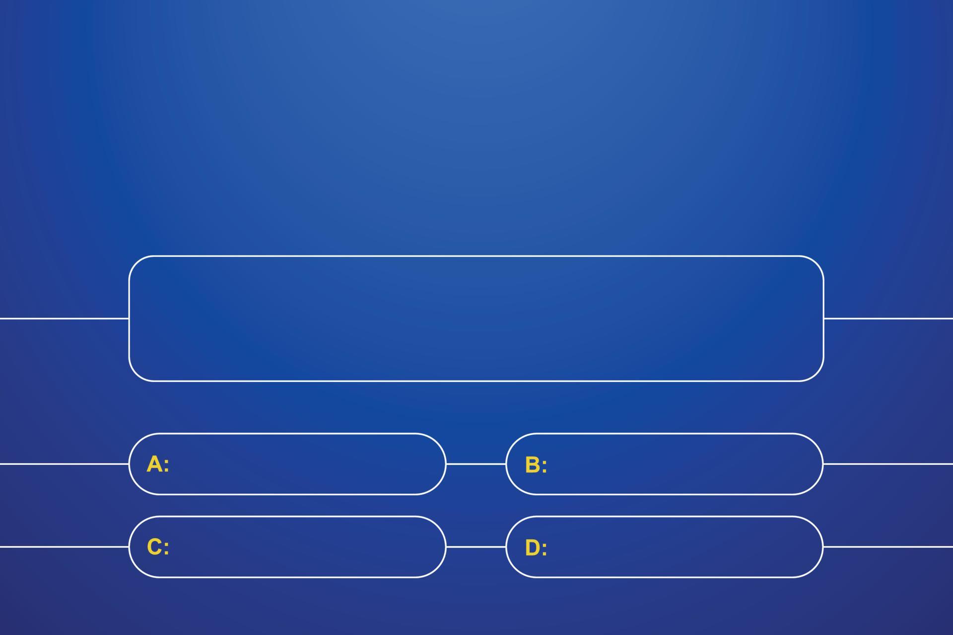 layout vetorial da pergunta do quiz com opção de menu de texto. modelo  gradiente de competição