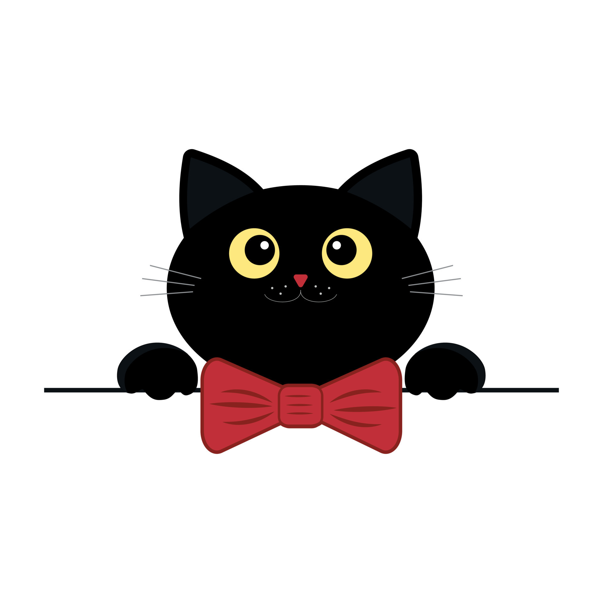 Jogos Do Gato Preto Com Bola De Lãs Ilustração do Vetor - Ilustração de  alegria, cauda: 53443047