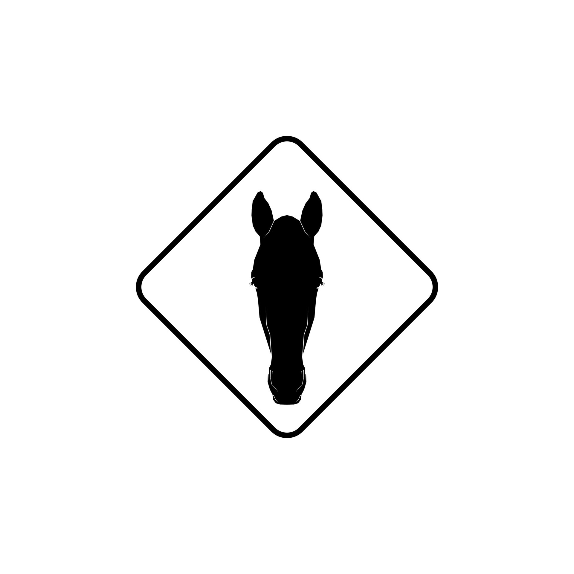 Vetor De Logotipo De Cavalo Plano Isolado Na Silhueta De Logotipo De Design  Branco Vetor PNG , Projeto, Logotipo, Silhueta Imagem PNG e Vetor Para  Download Gratuito