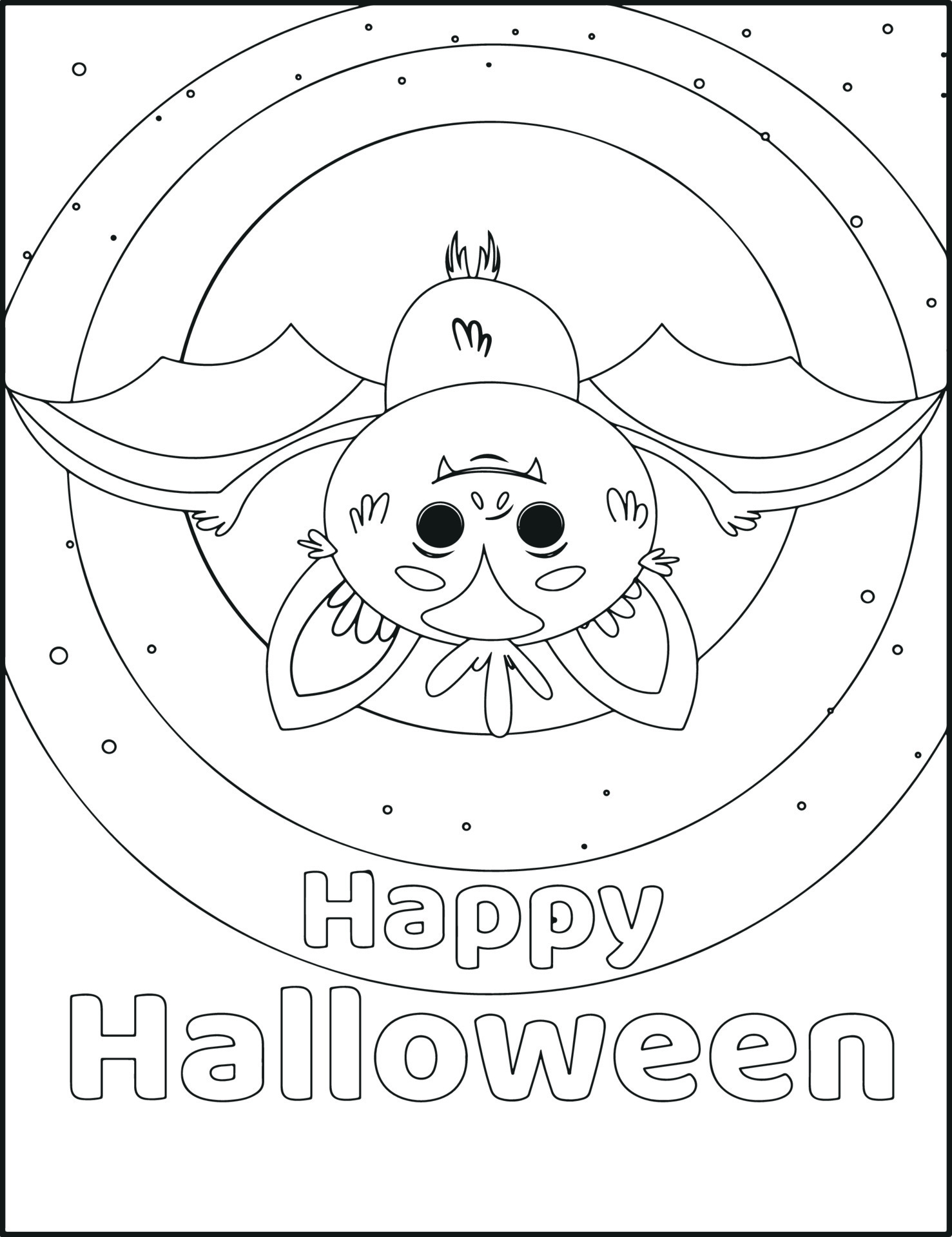 Desenho para colorir Pokémon Halloween : Pikachu Bruxa 1