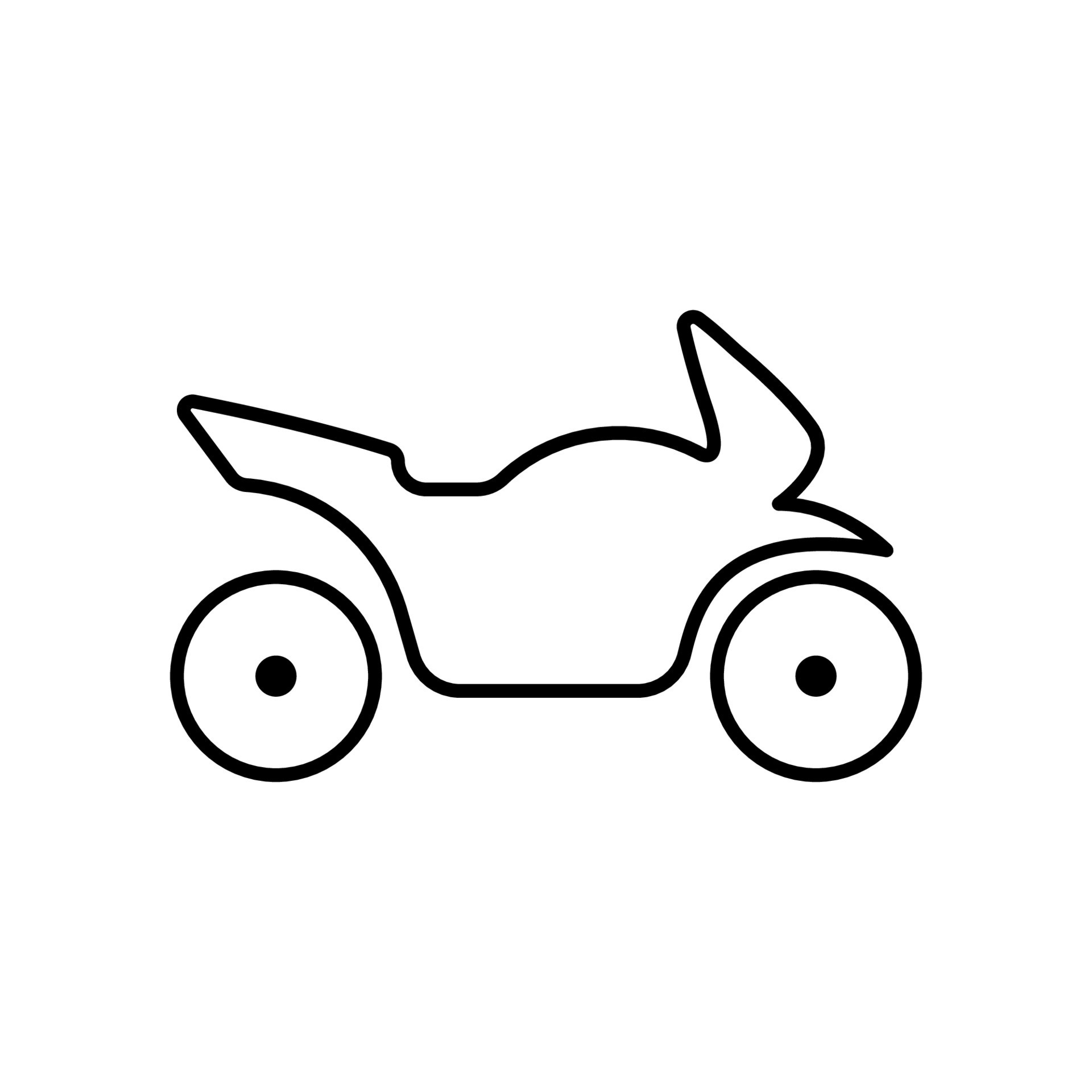ícone de estilo de linha de motoneta 2599664 Vetor no Vecteezy