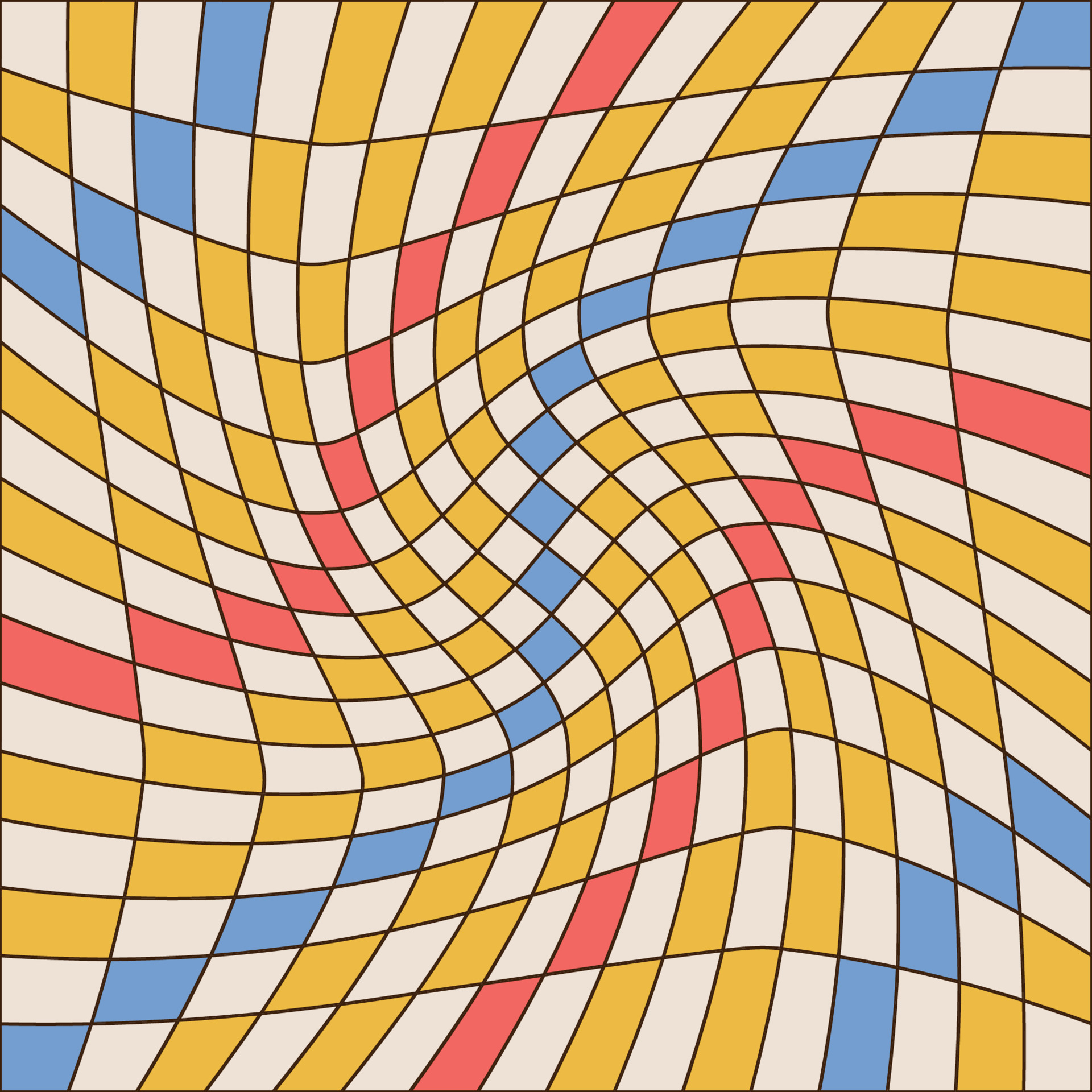 Xadrez colorido ou arte vetorial padrão de tabuleiro quadriculado