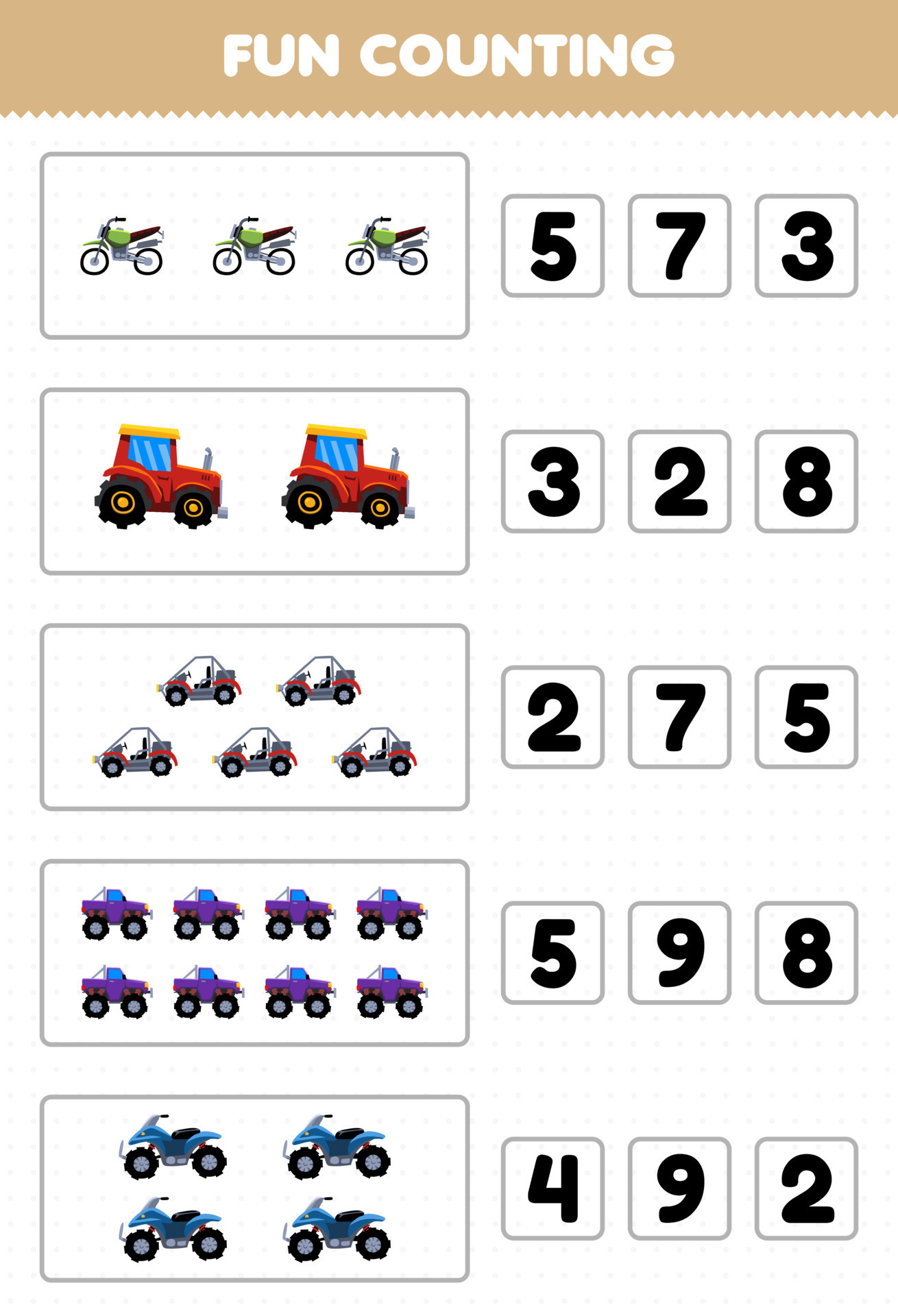 Vídeos para crianças - Jogo para crianças de caminhoes e tratores 