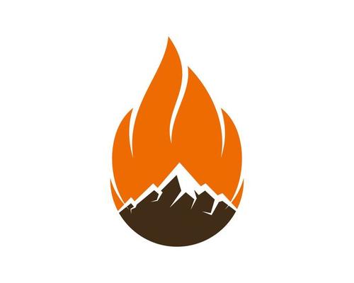 Montanha De Fogo Vetor PNG , Incêndio, Montanha, Chama Imagem PNG e Vetor  Para Download Gratuito