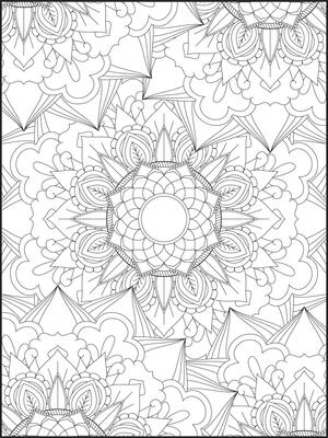 Mandala para colorir. página para colorir