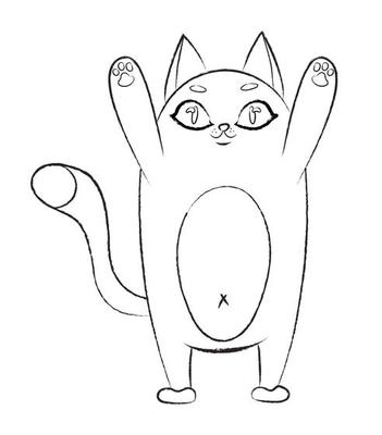 Página Mostra Como Aprender a Desenhar Um Gato Bonito. Lições De Desenho De  Lápis. Página Educativa Para Artistas. Livro Didático Ilustração do Vetor -  Ilustração de educacional, etapa: 267858184