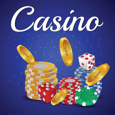 jogo de casino online com fundo de luxo 2302071 Vetor no Vecteezy