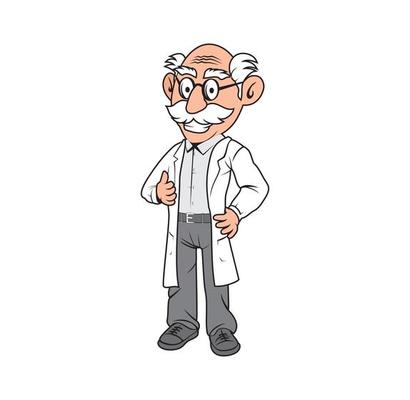 Velho médico, desenho animado, pessoas, médicos png