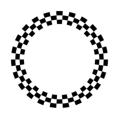 tabuleiro de damas ondulado padronizar. abstrato xadrez quadrado imprimir.  Preto e branco psicodélico ótico ilusão. deformado bandeira com geométrico  gráfico. ano 2000 Projeto para bandeira 28583873 Vetor no Vecteezy