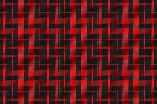 Vetores de Padrão Xadrez Tartan Em Vermelho Imprimir Textura De