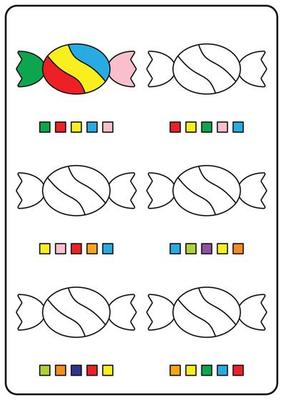 páginas para colorir, jogos educativos para crianças, atividades  pré-escolares, planilhas para impressão. ilustração vetorial simples dos  desenhos animados de objetos coloridos para aprender as cores. colorir  sorvete. 6187422 Vetor no Vecteezy