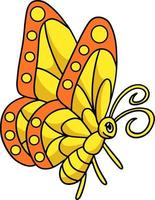 borboleta animal desenho animado clipart colorido vetor