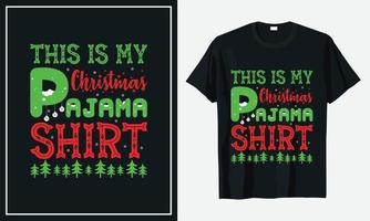 vetor de design de camiseta de natal