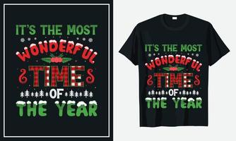 vetor de design de camiseta de natal