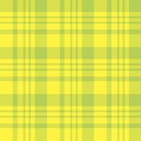 padrão sem costura em cores criativas de amarelo e verde brilhante para xadrez, tecido, têxtil, roupas, toalha de mesa e outras coisas. imagem vetorial. vetor