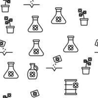 padrão sem emenda de vetor agrícola de canola