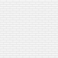 abstrato branco com design de parede de textura de tijolo. padrão de vetor sem emenda. ilustração